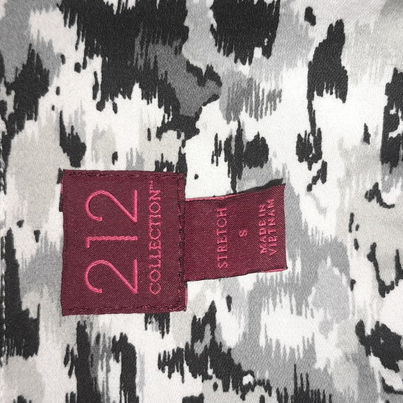 Women's 212 Brand black/white zebra print button down shirt. - Picture 5 of 5